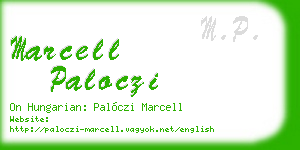 marcell paloczi business card